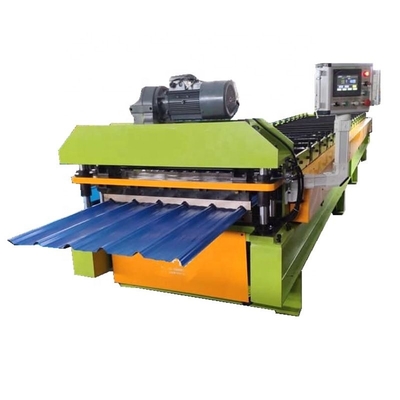 Automatic Aluminum Tr4 IBR Roof Sheet Steel Profile Roll Forming Machine